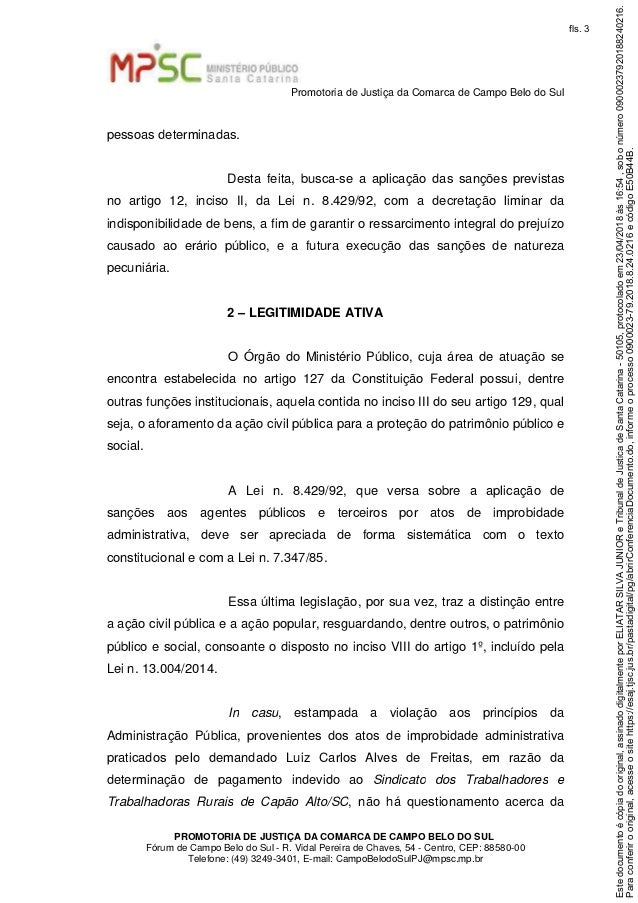 pedido em sede liminar